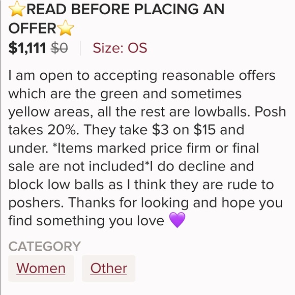 ⭐️CHART FOR MAKING FAIR OFFERS ⭐️ - Picture 2 of 2